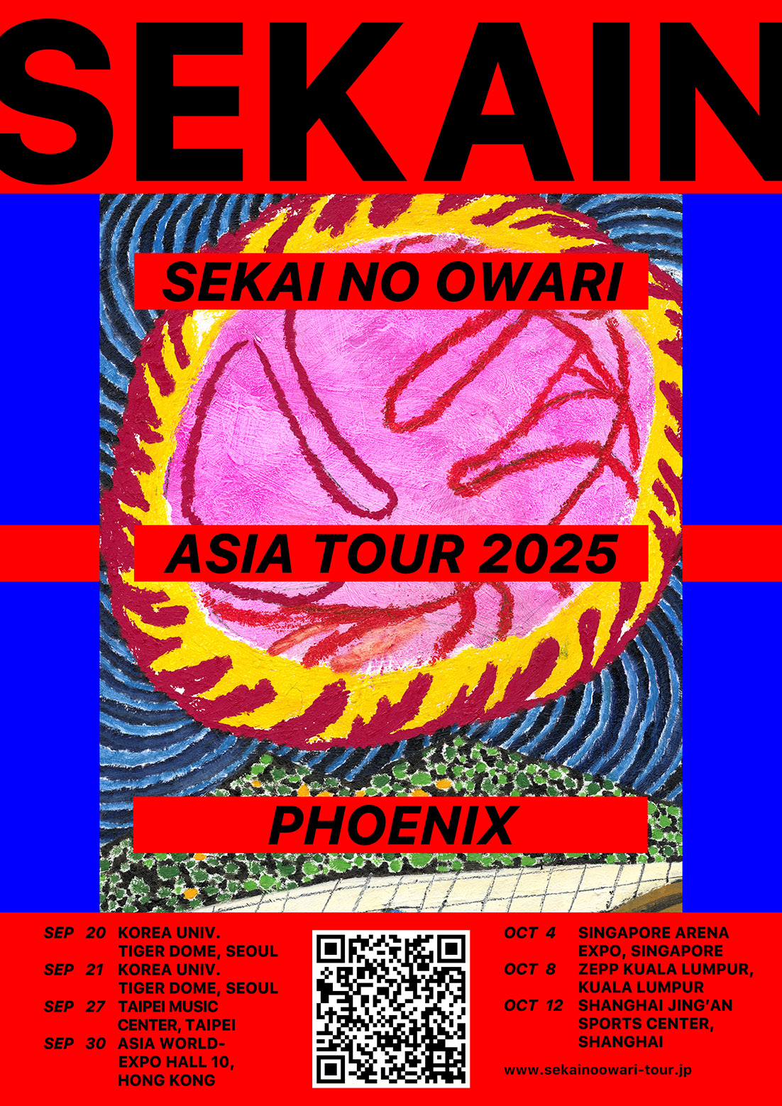 SEKAI NO OWARI ASIA TOUR 2025 Phoenixr